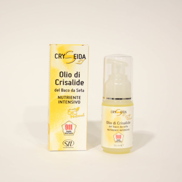Olio di Crisalide di Baco da Seta - Linea Cryseida| Erboristeria Frate Vento