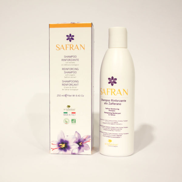 Shampoo Rinforzante - Linea Safran | Erboristeria Frate Vento