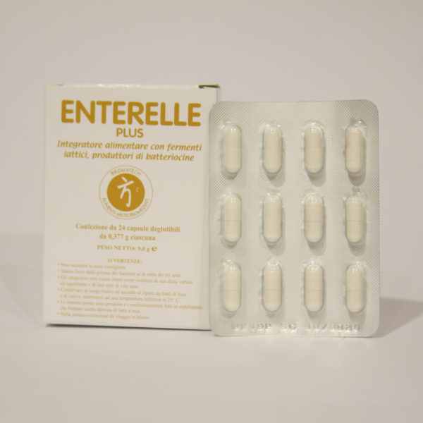 Enterelkle Plus Integratore alimentare con Fermenti lattici - Bromatech | Erboristeria Frate Vento