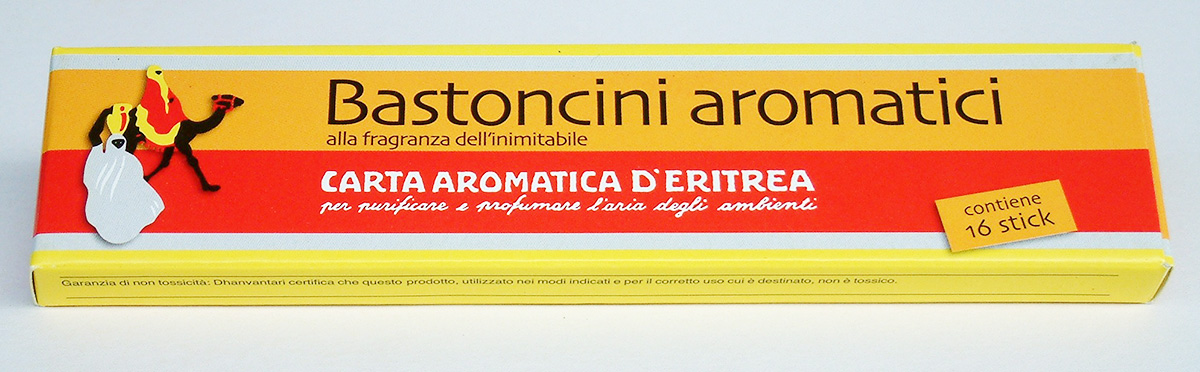 Bastoncini Aromatici Carta di Eritrea - Erboristeria Parafarmacia di Frate  Vento